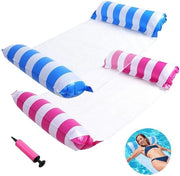 Matita per nuotare gonfiabile per adulti 2 pezzi, rosso + blu, matita per nuotare gonfiabile per adulti per il bagno, matita per nuotare, accessorio essenziale per le vacanze al mare per adulti