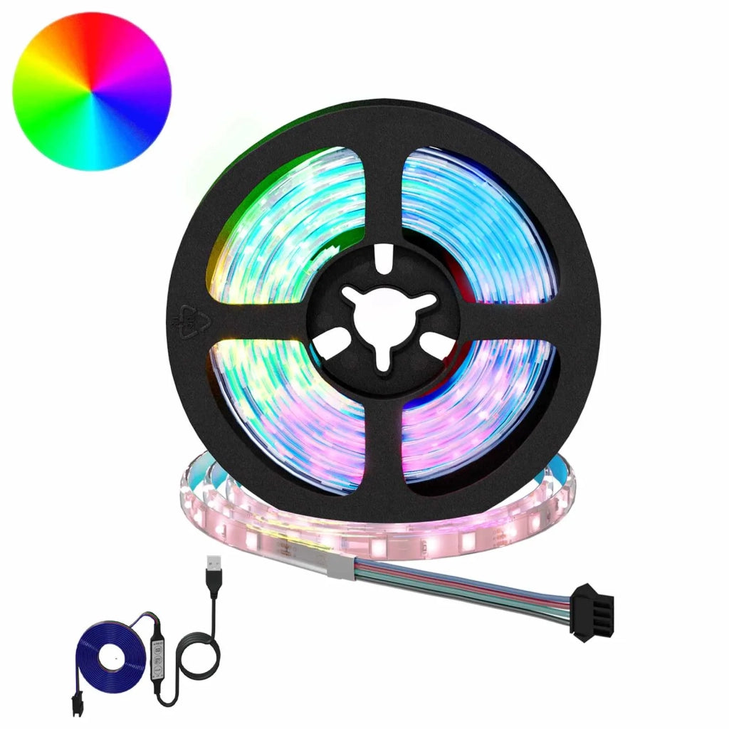 Striscia LED 2 pz Nero e trasparente 950 mm Rame e plastica CFW2065817