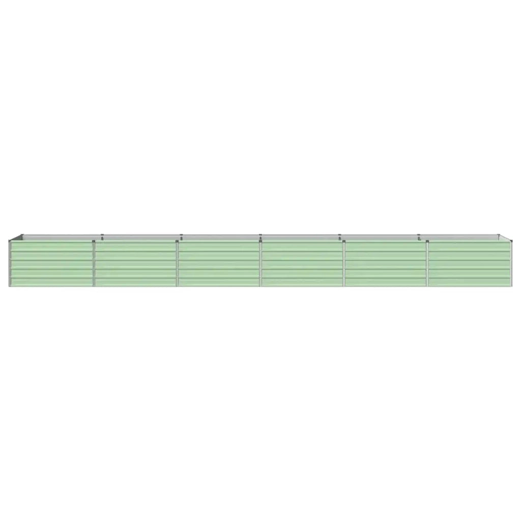 Letto rialzato da giardino Verde Pastello 600 x 80 x 55 cm 8006459