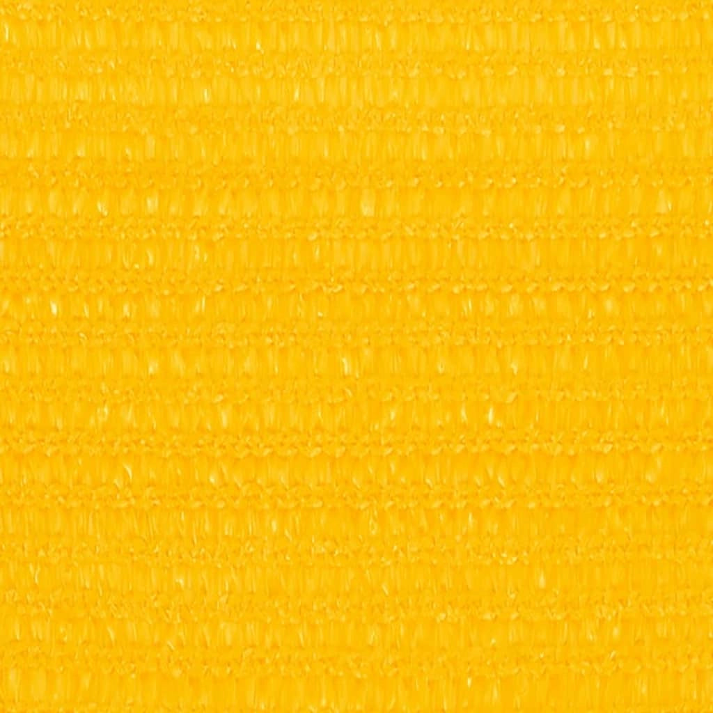 Vela in tessuto per ombrellone 160 g/m² HDPE 4 x 4 x 5,8 m giallo 02_0009131