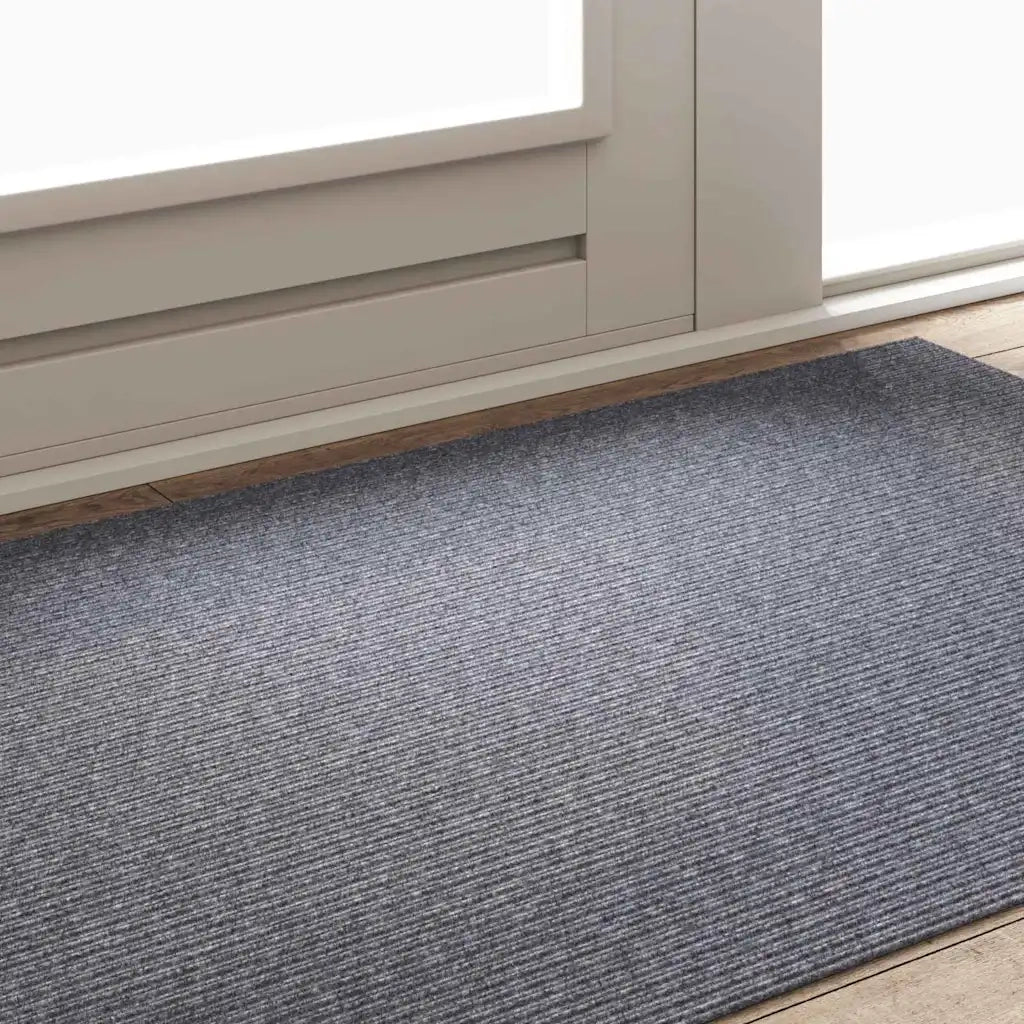 Runner in Moquette | Runner Tappeto Grigio chiaro 100 x 150 cm Tessuto