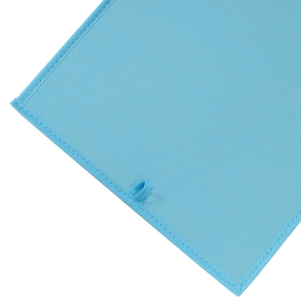 Set di 3 contenitori portaoggetti per giocattoli a cubo pieghevoli con manici per la cameretta dei bambini, sala giochi 30 x 30 x 30 cm, tema spaziale blu verde e rosa 12_0002274