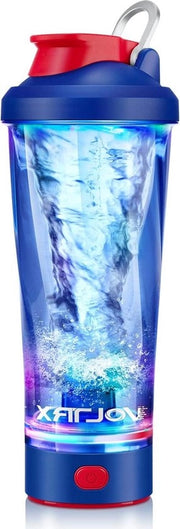 Shaker elettrico per proteine - Aggiornamento IXP7 Impermeabile USB C - Potente per shake di proteine liscie - Tazza BPA gratuita 600ml