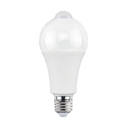 Alcapower Lampadina LED Classica E27 10W 900lm 4000K con Sensore di Movimento PIR e Luce Integrato, Efficienza Energetica Classe F, Ideale Interni