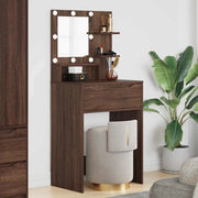 Tavoli da Trucco per Camera da Letto Rovere Marrone 888994