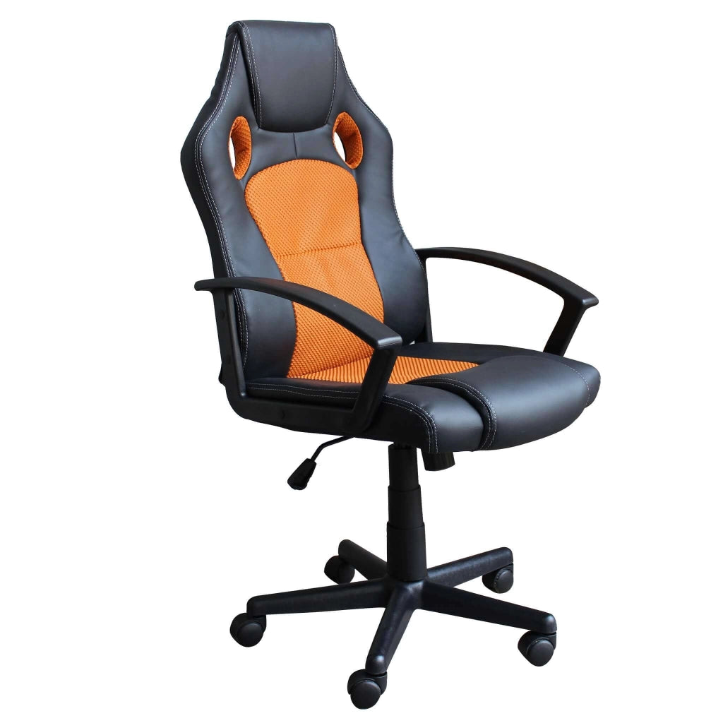 Poltrona da Gaming reclinabile in Poliuretano cm 61x65x114 - FORGE