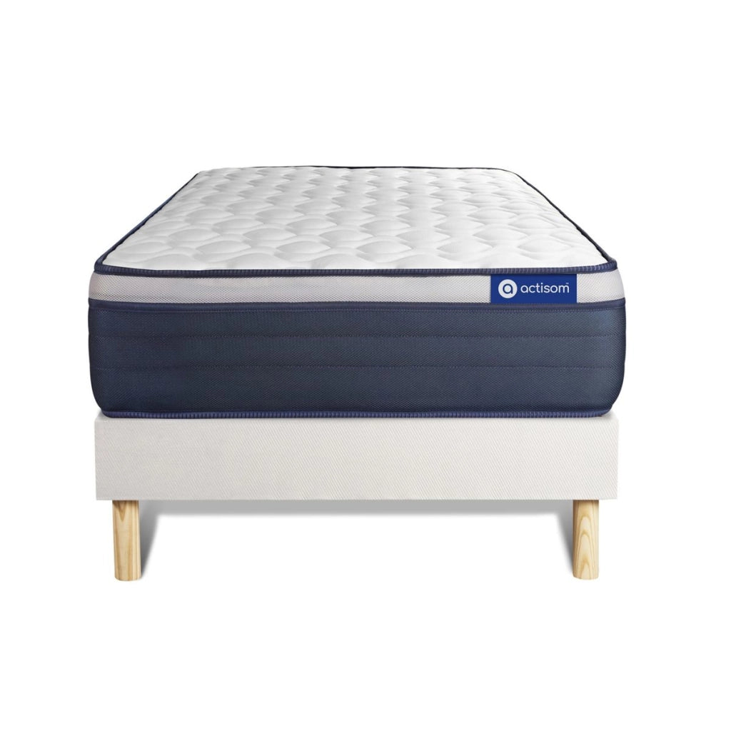 Kit rete e materasso matrimoniale Actiflex max 90x200cm - Spessore : 26cm - Molle insacchettate e memory foam - rigido