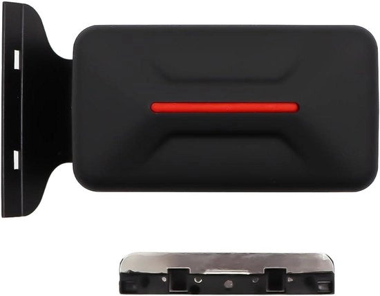 Pulitore per acquario con funzionalità galleggiante in colore nero - Pennello robusto per la pulizia efficace dell'acquario - Utile strumento di pulizia con magneti