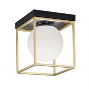 Plafoniera Da Soffitto Gold White APP1166-1C