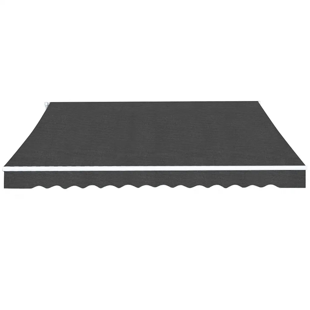 Tenda da Sole Pieghevole Manuale 500 cm Antracite cod mxl 62147