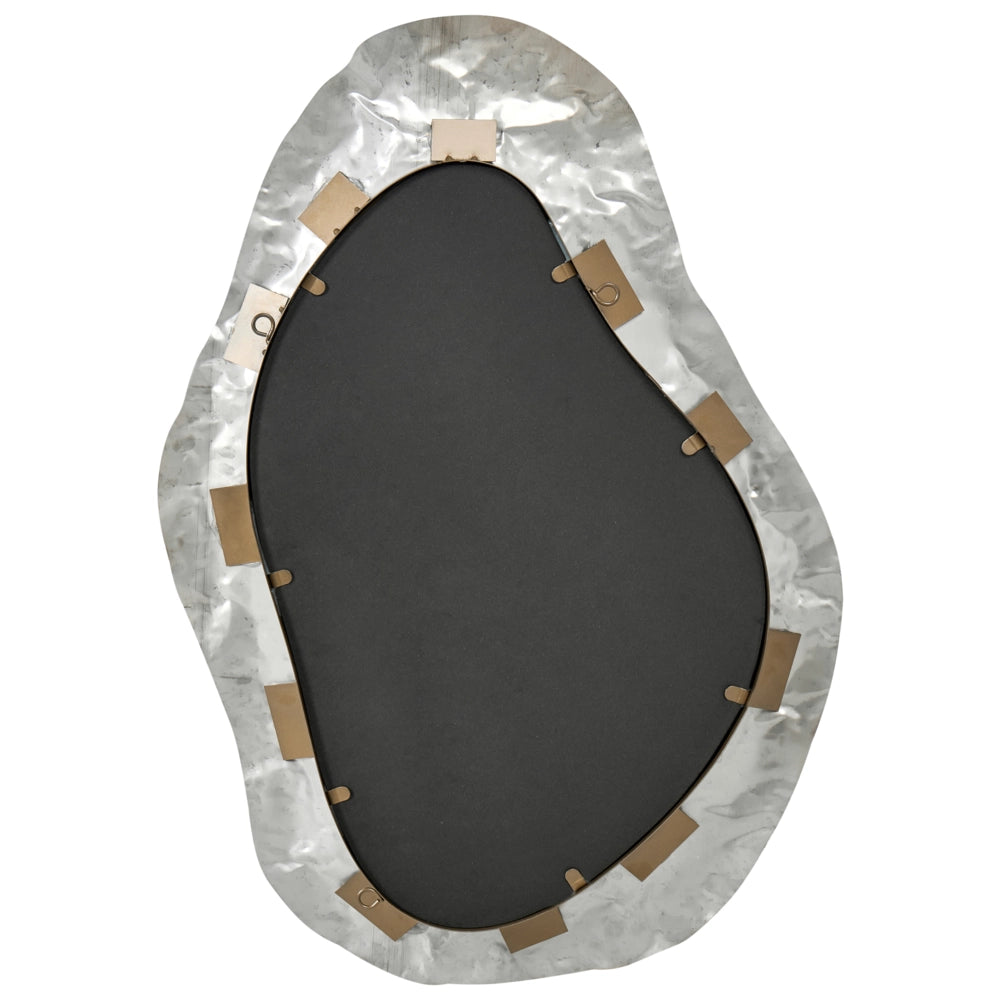 Specchio da parete Elemento decorativo da parete Glam Tradizionale industriale Telaio in acciaio inossidabile Vetro Oro