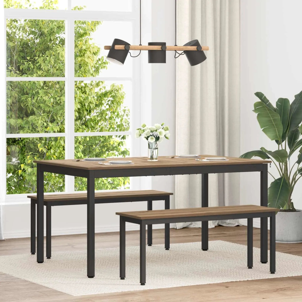 Tavoli da pranzo 150 x 78 x 75 cm METALLO 892655