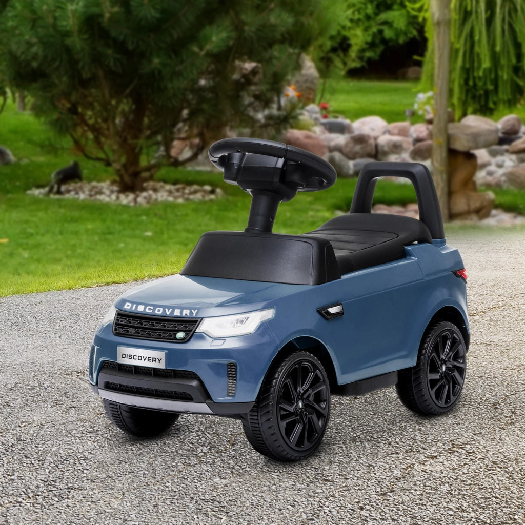 Auto elettrica per bambini Land Rover 6V ¨C zephmum ¨C blu