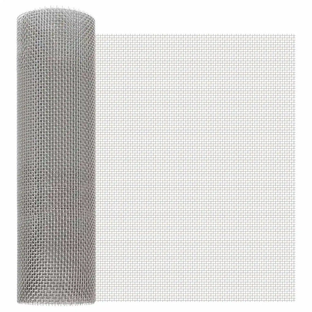 Rete per schermatura 40 x 500 cm 6 Mesh Argento 42039648