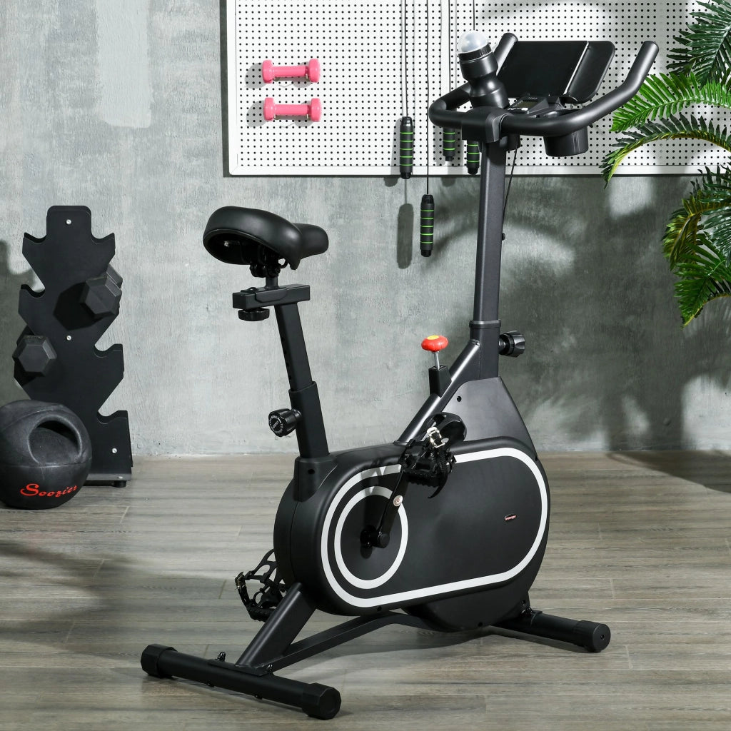 Cyclette Magnetica con Volano da 4kg, Manubrio e Sellino Regolabili