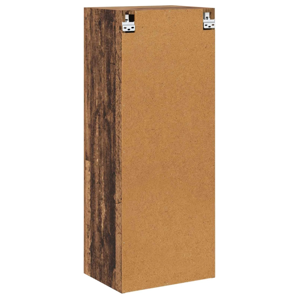 Mobile TV da parete Legno vecchio 40,5 x 30 x 102 cm