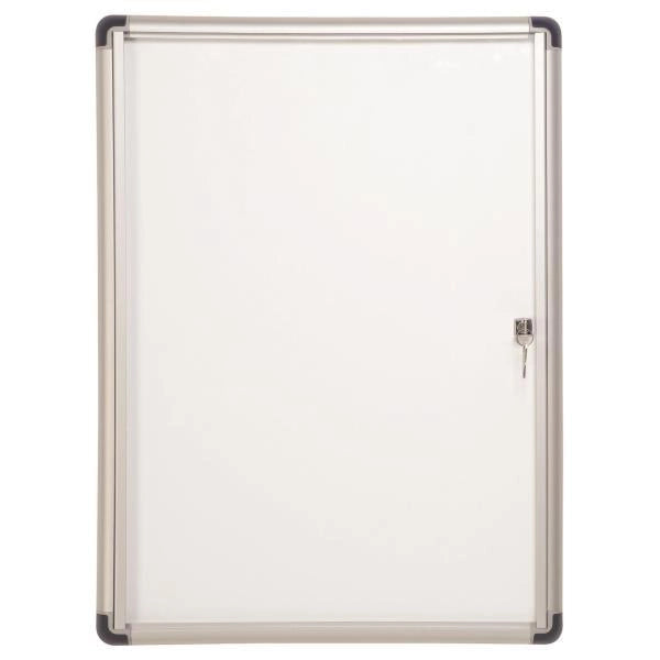 Bacheca magnetica bi-office enclore budget con cornice in alluminio 9xa4 vt630109660