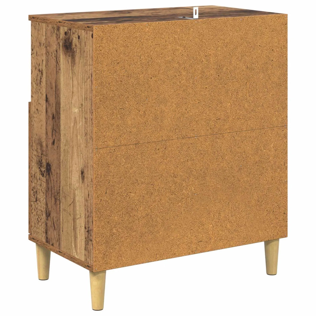 Credenza | Madia | Buffet da pranzo | Armadio da pranzo Legno vecchio 35 x 60 x 70 cm Legno multistrato