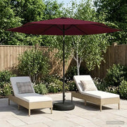 Ombrellone da giardino-Parasole da Giardino con Base 300 x 300 cm Poliestere 661093
