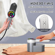 Mini stiro a vapore portatile - Stiro a vapore portatile - 1200 watt - Stiro a vapore manuale con serbatoio acqua da 120 ml - 15 secondi di riscaldamento rapido - 6 modalità di regolazione - Stiro per abbigliamento