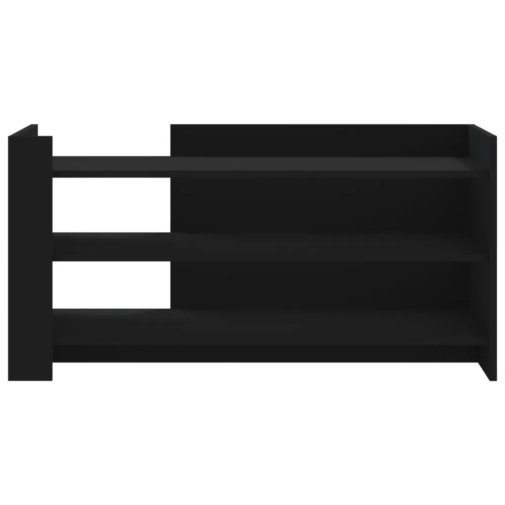 Tavolino da Salotto Nero 100x50x50 cm Legno Multistrato