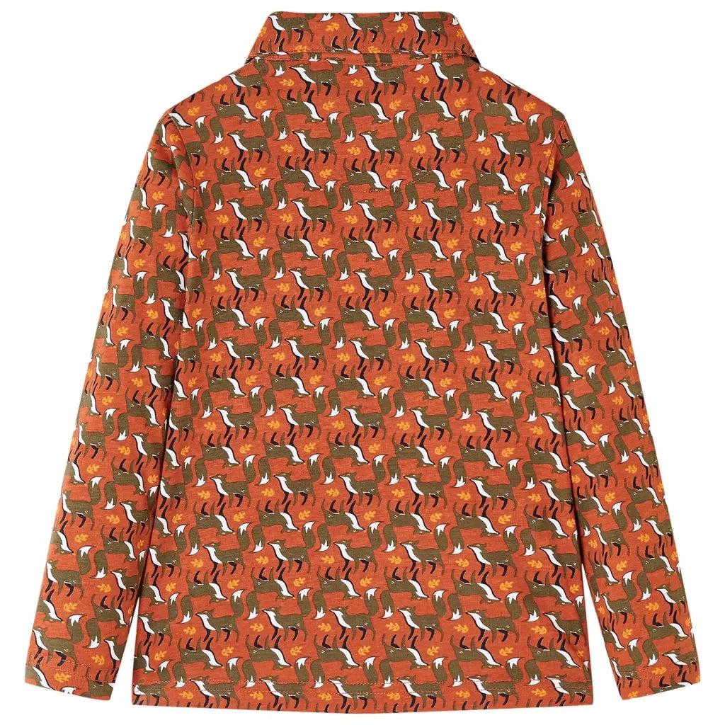 Camicia per Bambini Ruggine Chiaro 140 13348