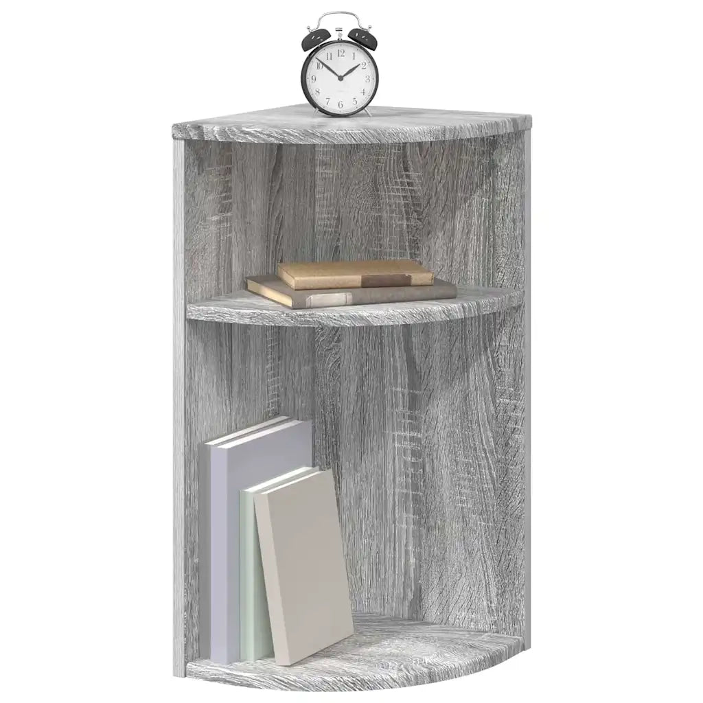 Tavolino Grigio Sonoma 29,6 x 29,6 x 60 cm Legno multistrato 891126