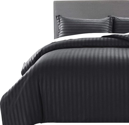 Set di coperte da letto a due posti di alta qualità hotel - Tessuto in seta per il letto con cuscini, ipoallergenico e respirabile