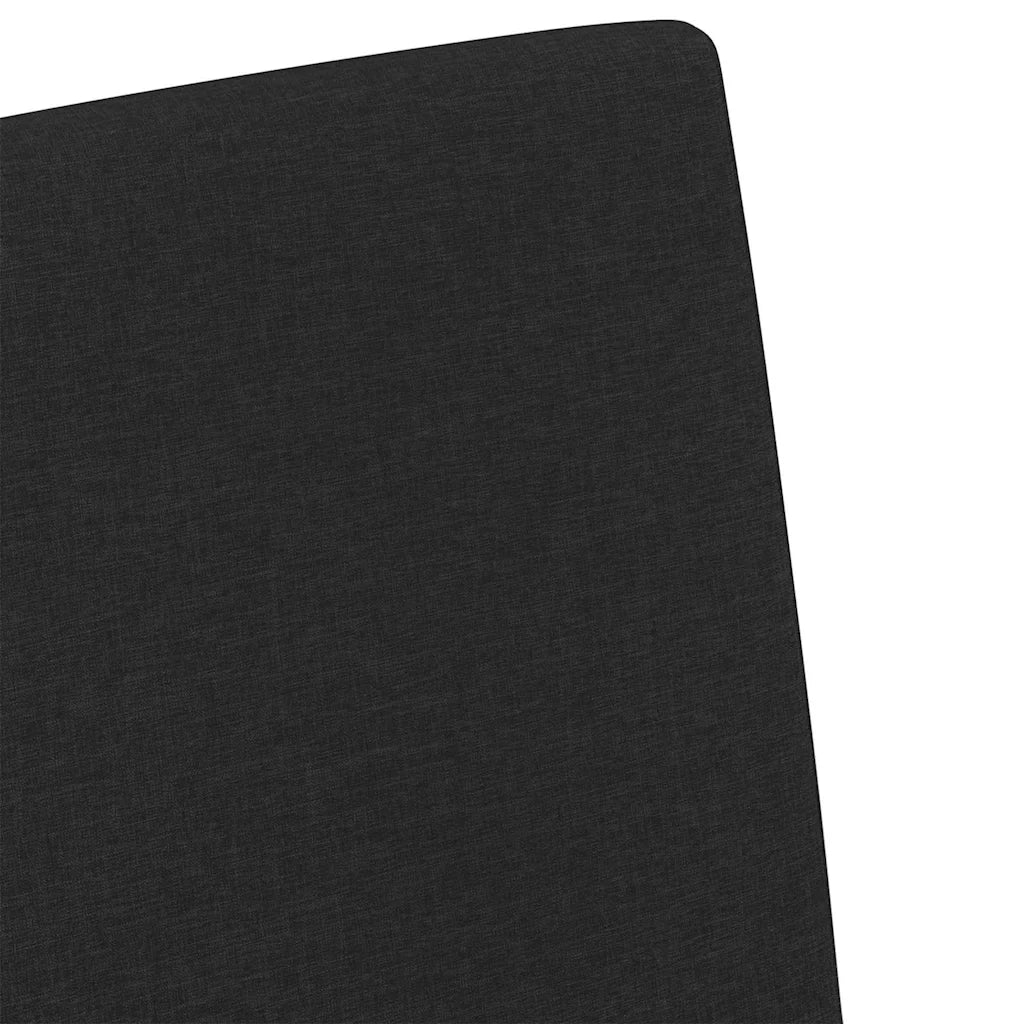 Sedie da pranzo 2 pcs Nero 57 x 67 x 95 cm Tessuto