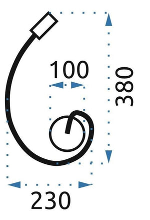 Lampada Da Parete Da Muro Loft APP743-1W