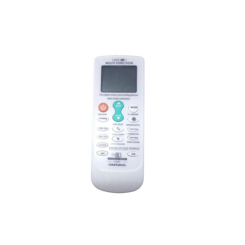 Trade Shop - Telecomando Universale Per Condizionatore Climatizzatore Aria Condizionata 830es -