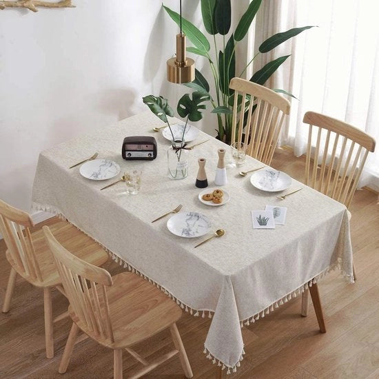 Tavolo da pranzo di alta qualità – Tavolo da pranzo per sala da pranzo – Tessuto lussuoso – Tavolo da pranzo elegante