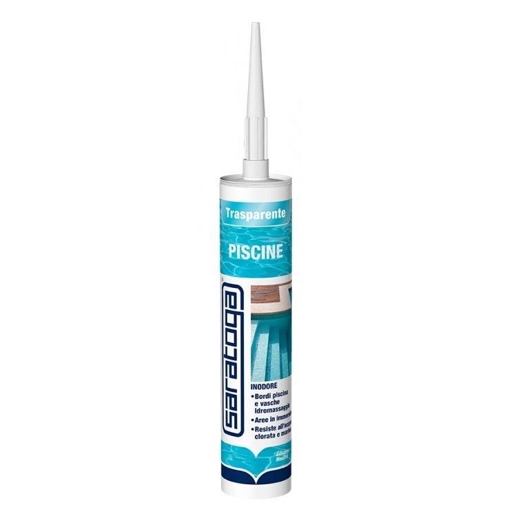 Saratoga SILICONE NEUTRO PISCINE 280ML TRASPARENTE.