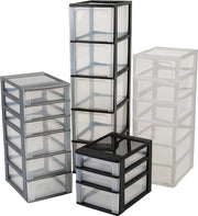 Organizzatore di archiviazione con 3 ripiani per ufficio e salotto - Nero - 2 x 4L + 1 x 7L - OCH-2021 - 26 x 35,5 x 295 cm Ripiano in legno