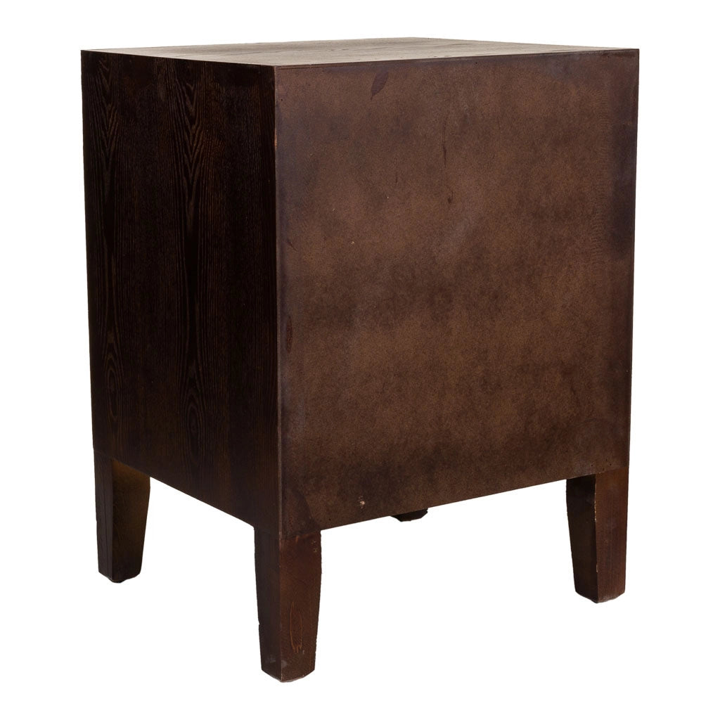 Comodino in legno marrone 45x40x60h