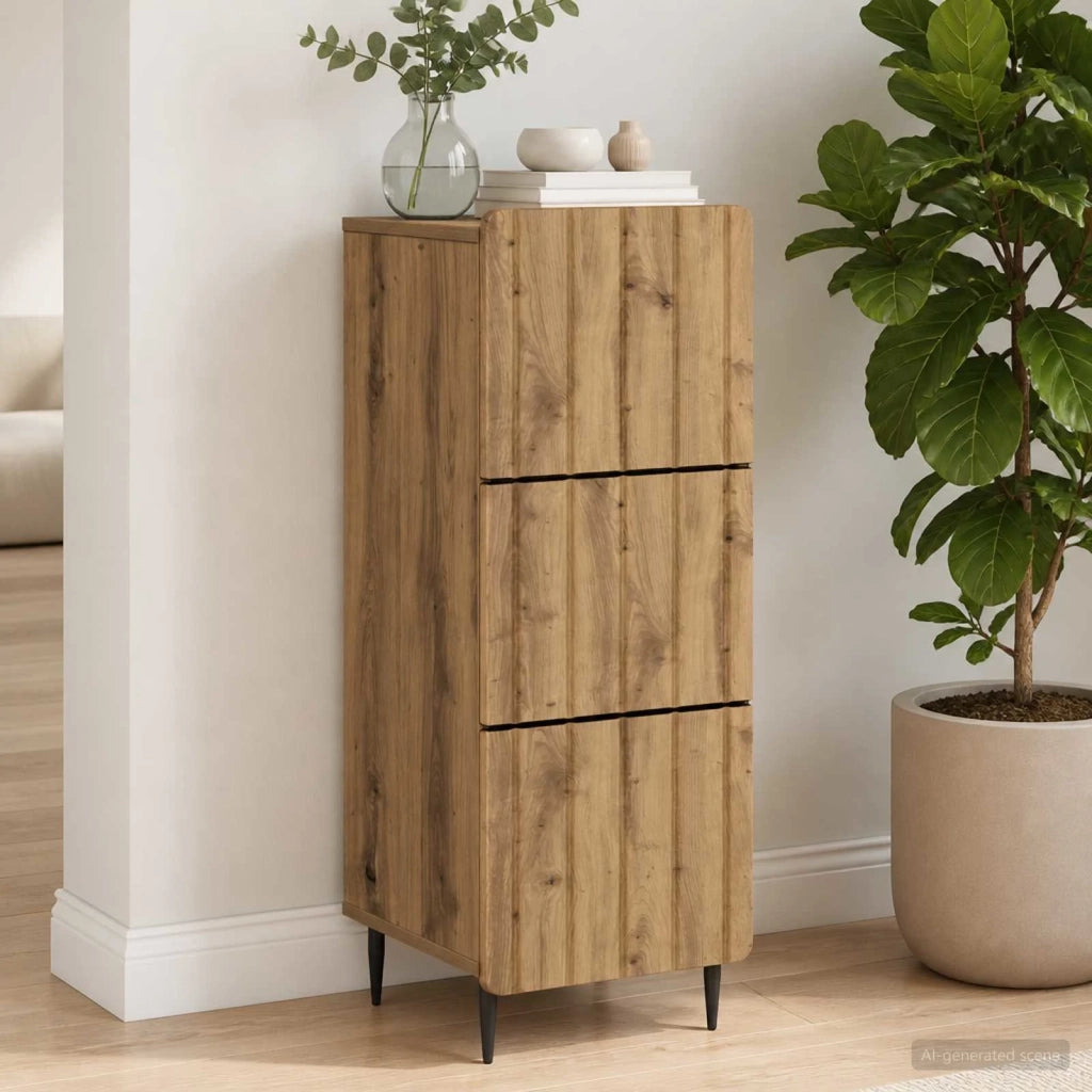Mobile con Cassetti 33 x 34,5 x 92 cm Legno ingegnerizzato 894394