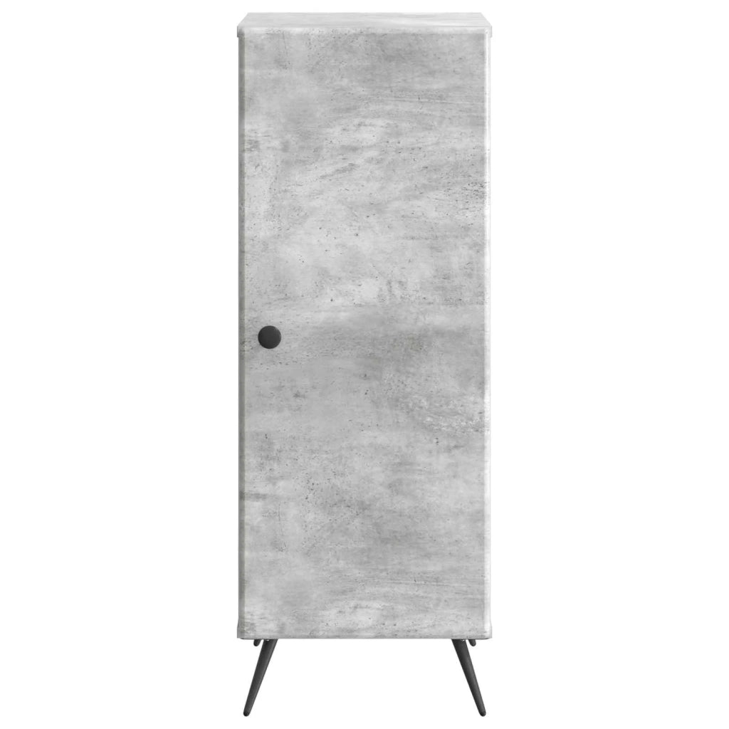 Credenza Grigio Cemento 33 x 34,5 x 90 cm Legno ingegnerizzato
