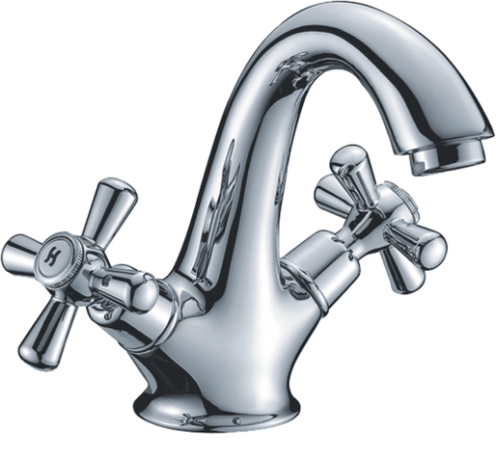 SERIE SOFIA MOD.A  LAVABO CROCE CROMO- RUBINETTERIE ASSOCIATE- 1,0 pz