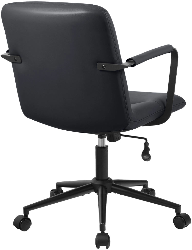 Sedia da ufficio Hilda in vera pelle 1