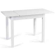 Tavolo Cucina sala pranzo allungabile Bianco Frassino 60x90/120 legno nobilitato
