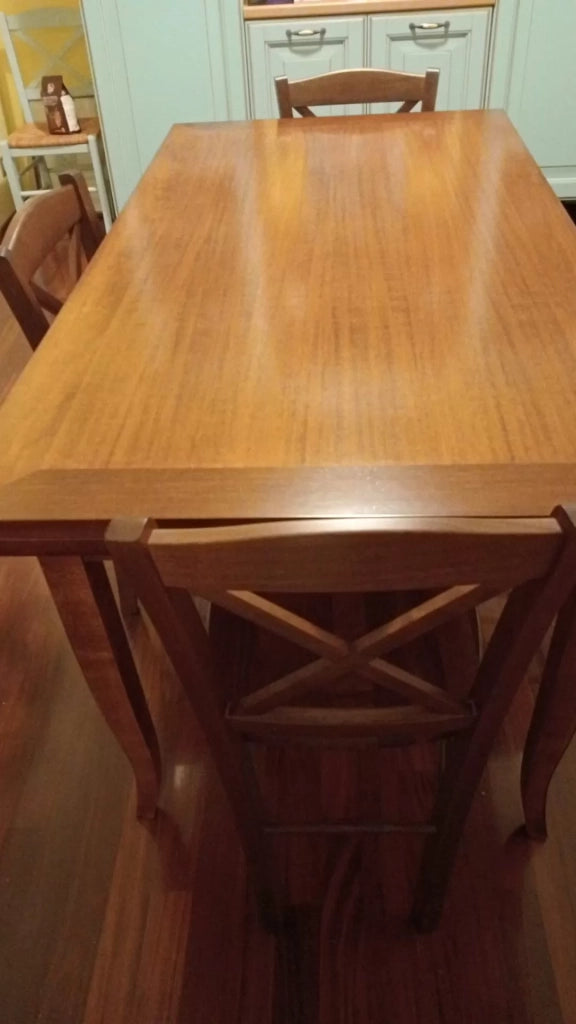 Tavolo in legno con allunghe 160 x 85 noce bassano (489) - Mobili 2G