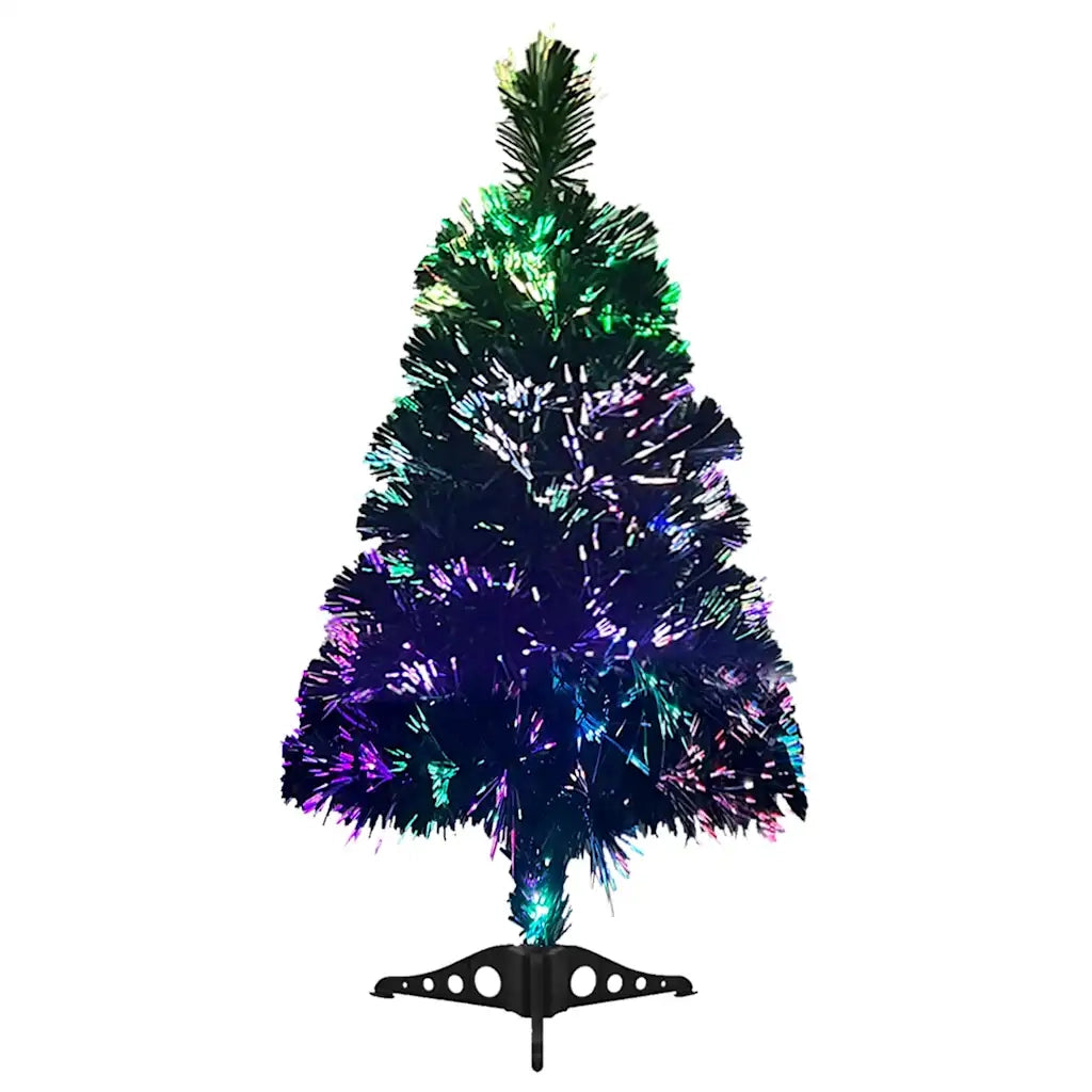 Albero di Natale Artificiale Fibra Ottica 64 cm Verde cod mxl 6579