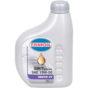 OLIO MOTORE PER MOTO TAMOIL SINT 4T15W50-1LT