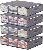 Contenitore di archiviazione con grande capacità - 40 litri - sostenibile - 60 x 45 x 15 cm
