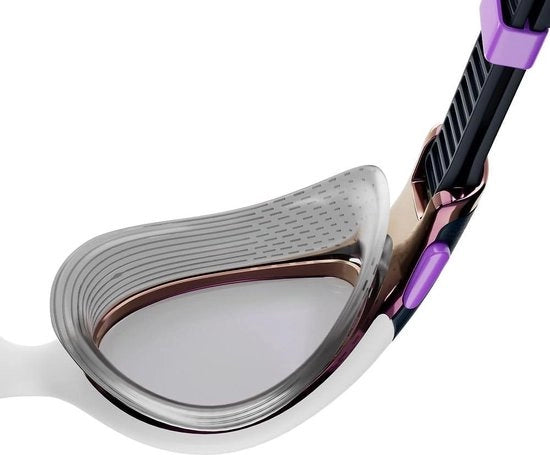 Zwembril Femminile 2.0 - Design Femminile - Meccanismo di Regolazione Patentato - Anti-fog - Anti-leak - Comfort Fit - Rosa