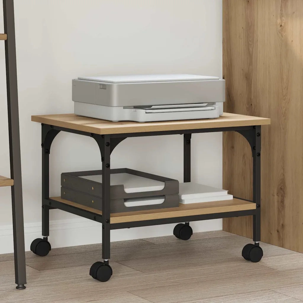 Supporto per Stampante Rovere artigianale 50 x 40 x 38 cm CFW1525944