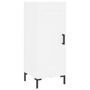 Buffet credenza cassettiera mobiletto mobile contenitore organizer per cucina soggiorno salotto 34,5 x 34 x 90 cm legno ingegnerizzato bianco 02_0030281