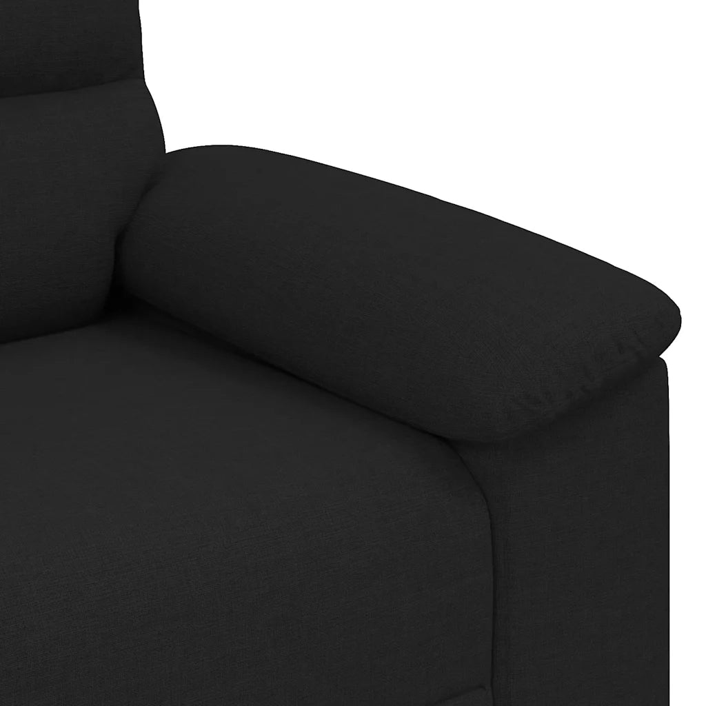 Divano Sedia-Poltrona Nera 100x81x84 cm in Tessuto