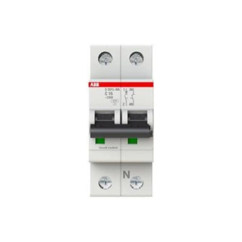 ABB S201L NA C16 INTERR.AUTOMATICO 4,5KA 1P+N
