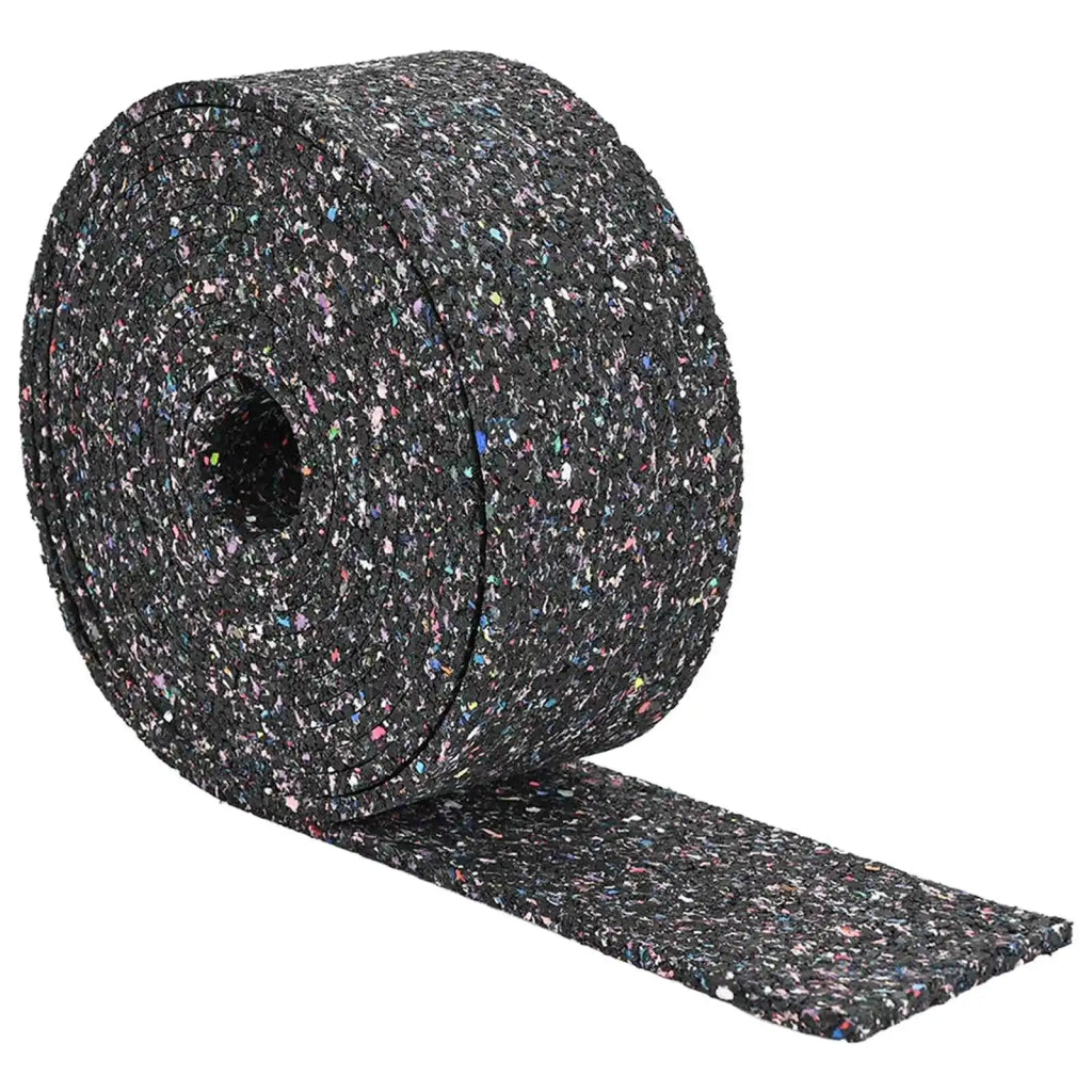 Rotolo di Granulato in Gomma Nero 500 x 12 x 0,6 cm Gomma CFW3807076